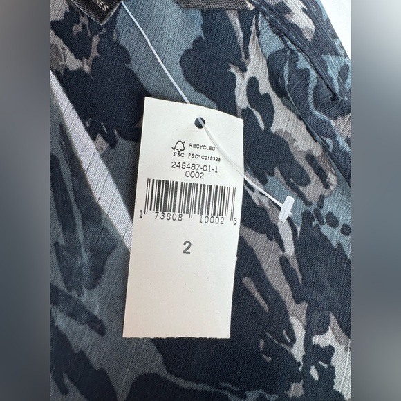 Banana Republic Floral Dress with Neck Tie - Picture 5 of 8